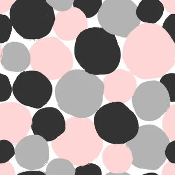 Dots Seamless Pattern Stock Illustration