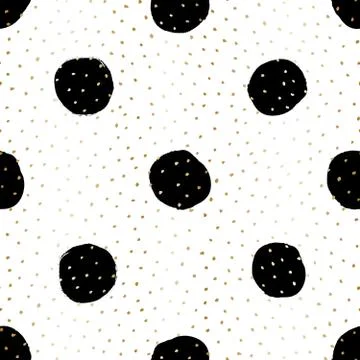 Dots Seamless Pattern Stock Illustration