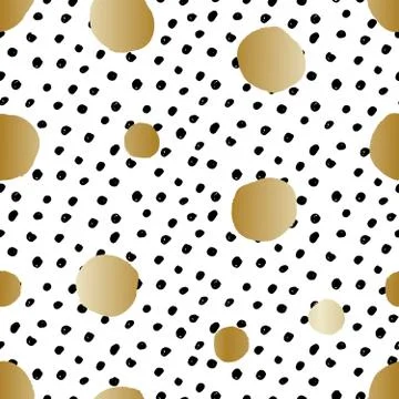 Dots Seamless Pattern Stock Illustration