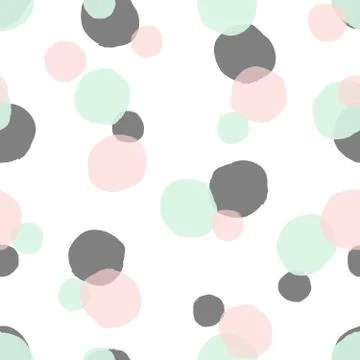 Dots Seamless Pattern Stock Illustration