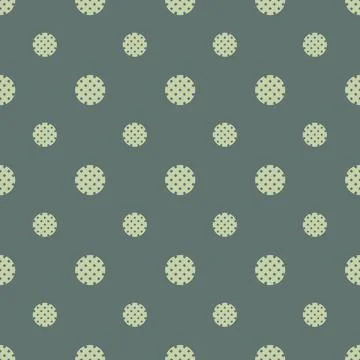 Dots Seamless pattern with illustration of shapes Illustrazione stock