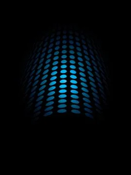 Dots in space Stock Illustration