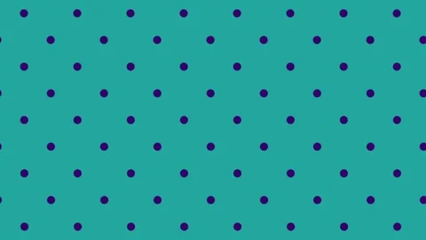 Dots on a Teal Background - A Simple and Elegant Pattern. Stock Footage 320470103