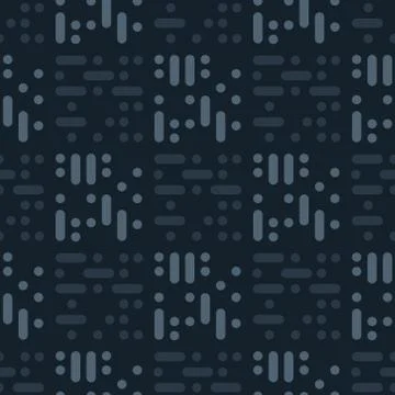 Dots tiles abstract seamless pattern イラスト素材