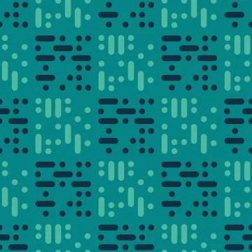 Dots tiles abstract seamless pattern イラスト素材