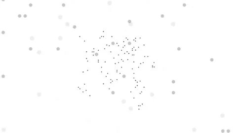 Dotted abstract Azerbaijan map. Dotted world map animation. 4K video. Stock Footage 136579923