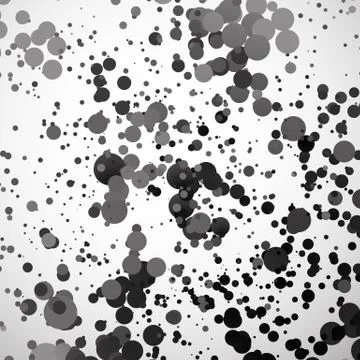 Dotted abstract vector pattern. Dots graphics. Stock Illustration