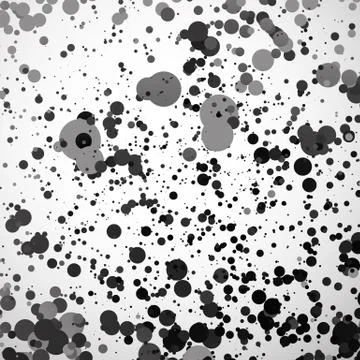 Dotted abstract vector pattern. Dots graphics. Stock Illustration