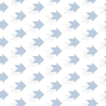 Dotted Arrow pattern for your design. Seamless vector Stock Illustration
