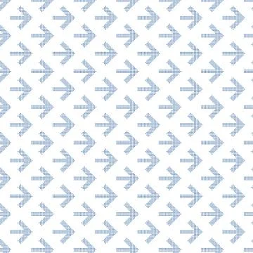 Dotted Arrow pattern for your design. Seamless vector Stock Illustration