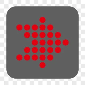 Dotted Arrow Right Interface Toolbar Button イラスト素材