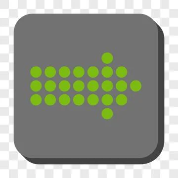 Dotted Arrow Right Rounded Square Button イラスト素材