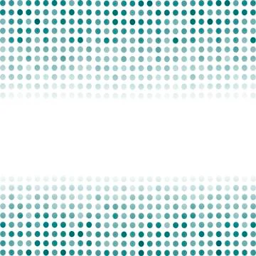 Dotted Azure Background. Halftone Pattern. Illustrazione stock