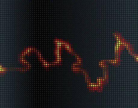 Dotted background Stock Illustration