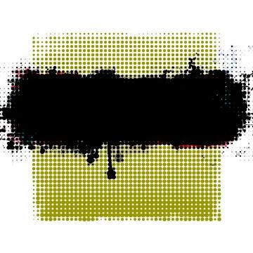 Dotted banner Stock Illustration