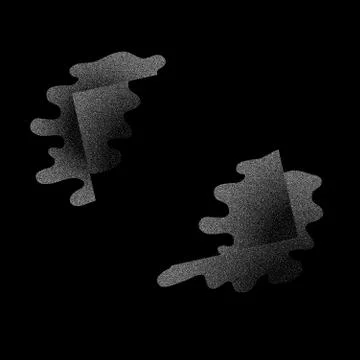 Dotted black background Stock Illustration