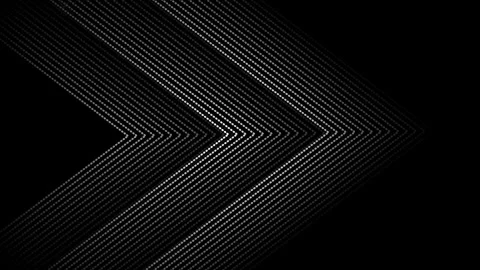 Dotted chevron arrows background animated, Abstract dark background with la.. Stock Footage 329507260