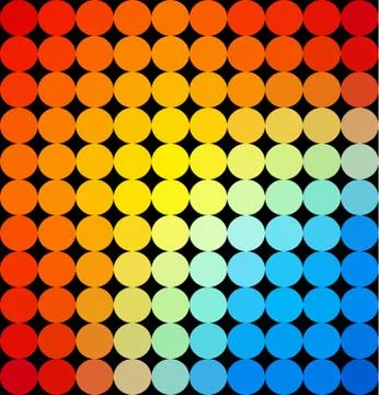 Dotted colorful background 스톡 일러스트