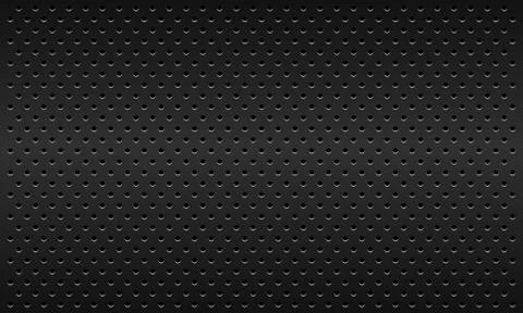 Dotted Dark Material Texture Vector Background Stock Illustration