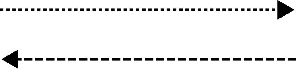 Dotted Divider dashed border divider set vector illustration isolated 스톡 일러스트