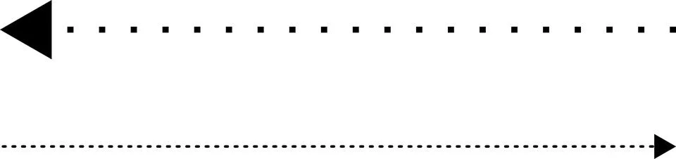 Dotted Divider dashed border divider set vector illustration isolated 스톡 일러스트