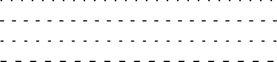 Dotted Divider dashed border divider set vector illustration isolated 스톡 일러스트