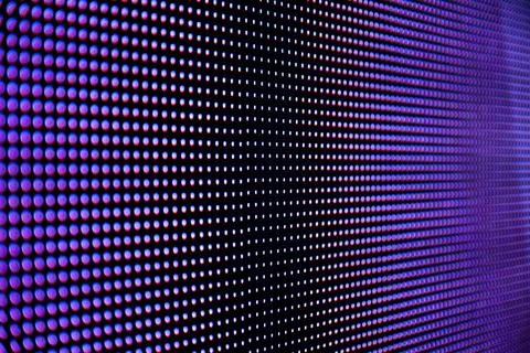 Dotted gradient background with pink, blue and purple tones Stock Photos