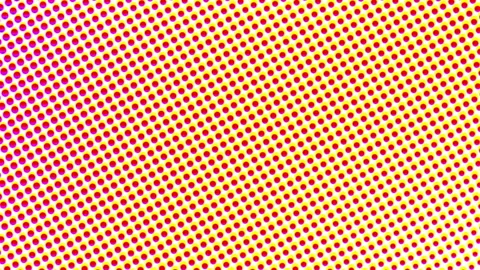 Dotted Gradient Spectrum Bright Animation Flowing Transition Loop Stock Footage 205281364