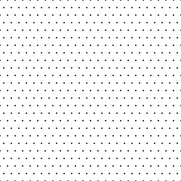 Dotted graph paper with grid. Polka dot pattern, geometric seamless texture for Stock Illustration