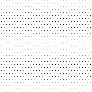 Dotted graph paper with grid. Polka dot pattern, geometric seamless texture for Stock Illustration