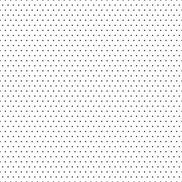 Dotted graph paper with grid. Polka dot pattern, geometric seamless texture for Stock Illustration
