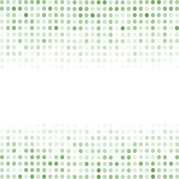 Dotted Green Background. Halftone Pattern. Dotted Green Background. Halfto... Stock Photos