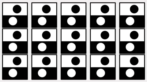 Dotted Grid Pattern Design Stock Footage 346803662