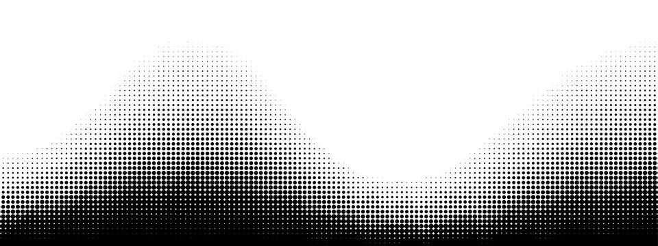 Dotted halftone background. copy space Illustration