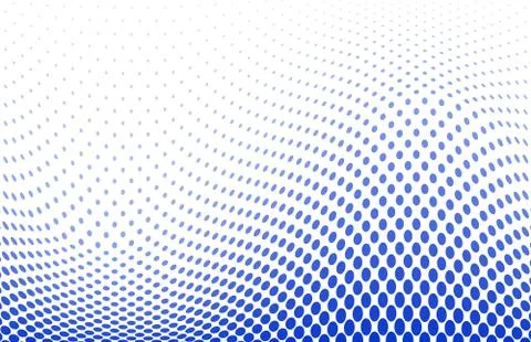 Dotted halftone background Stock Illustration
