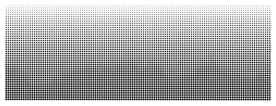Dotted halftone background, vector gradient Illustrazione stock