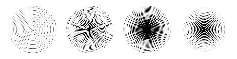 Dotted halftone pattern background. Dot texture overlay grunge distress flat Illustrazione stock