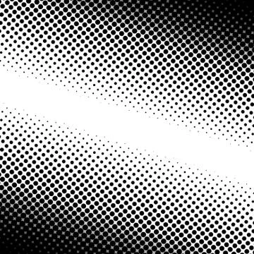 Dotted halftone pattern background Stock Illustration