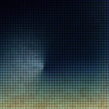 Dotted halftone pattern background Stock Illustration