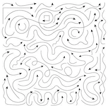Dotted line arrows clean dot style hand drawn doodle arrow set dashed line arrow 스톡 일러스트