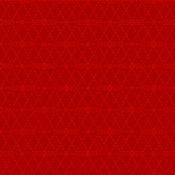 Dotted line geometric seamless pattern, red outline and dark red Stock Illustration