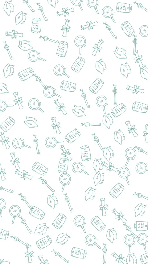 Dotted line light blue tools seamless pattern background animation Stock Footage 336835285
