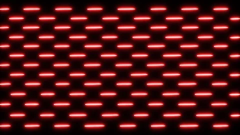 Dotted lines flickering and shimmering in red and blue neon light Stock Footage 124693440