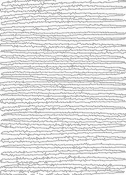 Dotted lines pattern background in black and white Stock Illustration