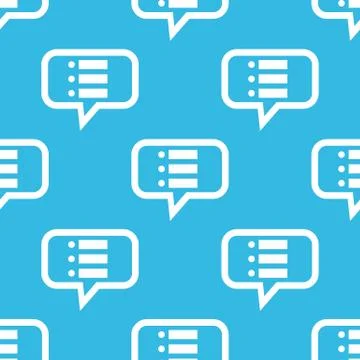 Dotted list message pattern Illustrazione stock