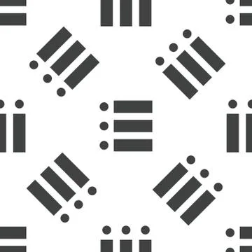 Dotted list pattern イラスト素材