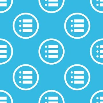 Dotted list sign blue pattern イラスト素材