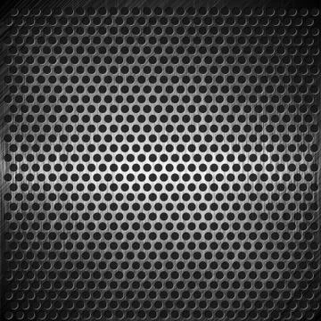 Dotted metal background design Stock Illustration