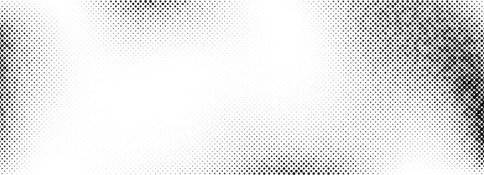 Dotted noise gradient texture. Fading grunge gradation pattern. Black retro Stock Illustration