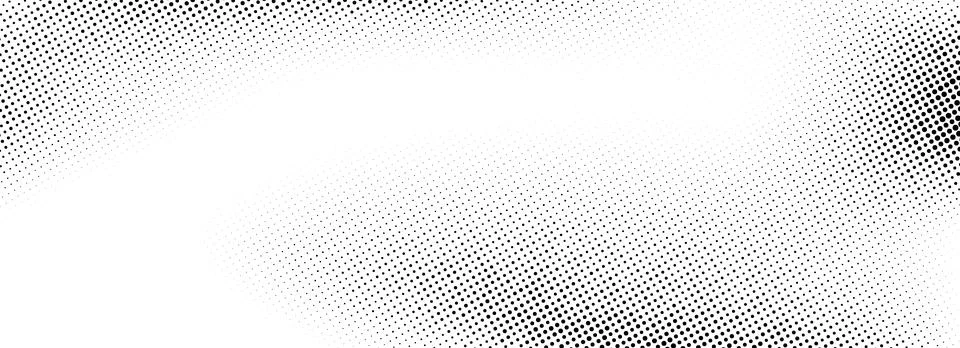 Dotted noise gradient texture. Fading grunge gradation background. Black retro Stock Illustration